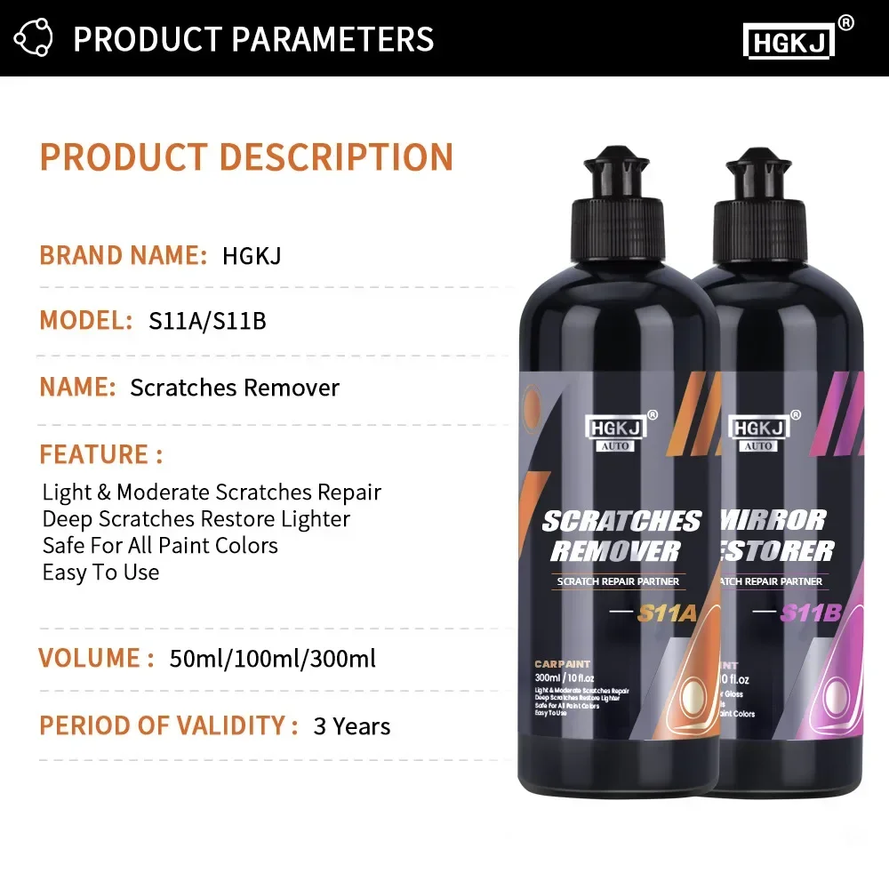 Car Scratch Repair Wax Polishing Scratch Removal Care Paste Car Body Composite Paint Repair Liquid Car Care and Beauty Tools - Image 3