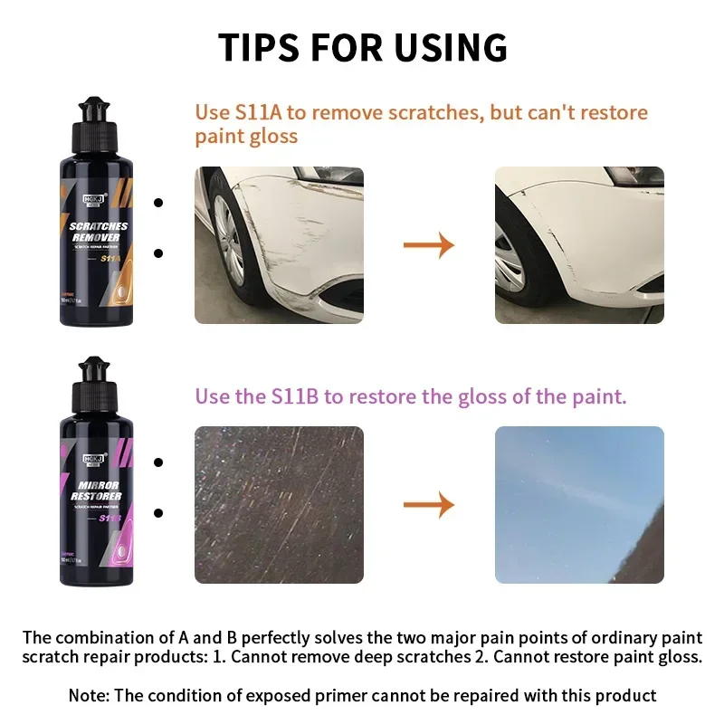 Car Scratch Repair Wax Polishing Scratch Removal Care Paste Car Body Composite Paint Repair Liquid Car Care and Beauty Tools - Image 6