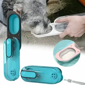 Portable Pet Water Bottle 285ML Cat Water Cup Bowl Durable Drop-resistant Outdoor Cats Dog Drinking Water Dispenser Accessories